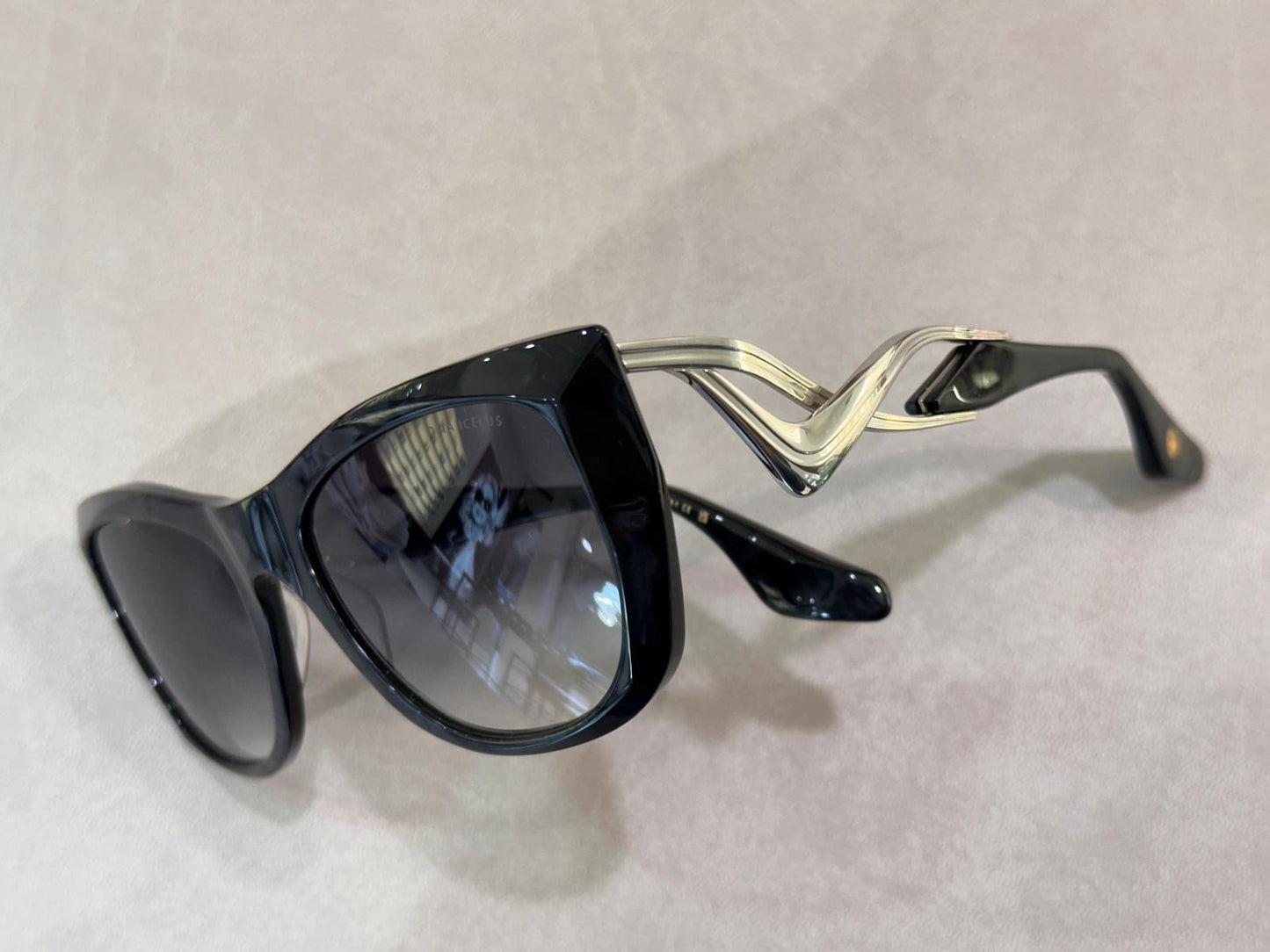 Dita Eyewear ICELUS DTS438-A-02 - 55/21 - Black Pearl/Silver