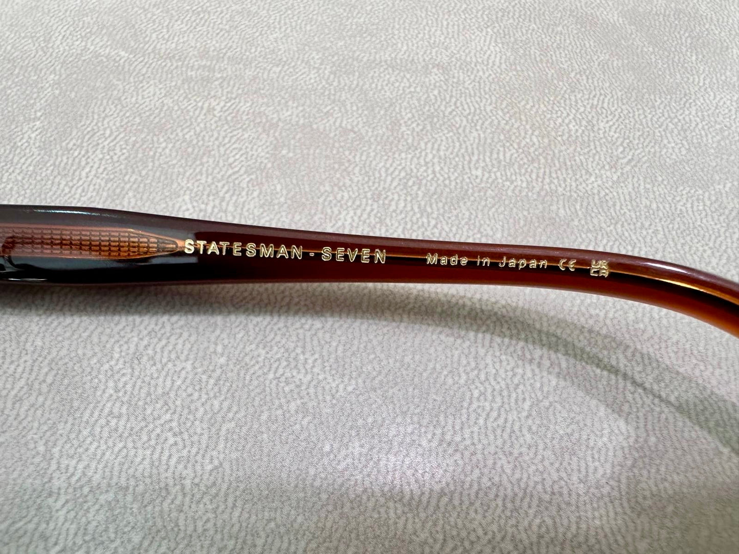 DITA STATESMAN Seven DTX443-A - 55/19 - 02 Matte Root Beer/Antique White Gold