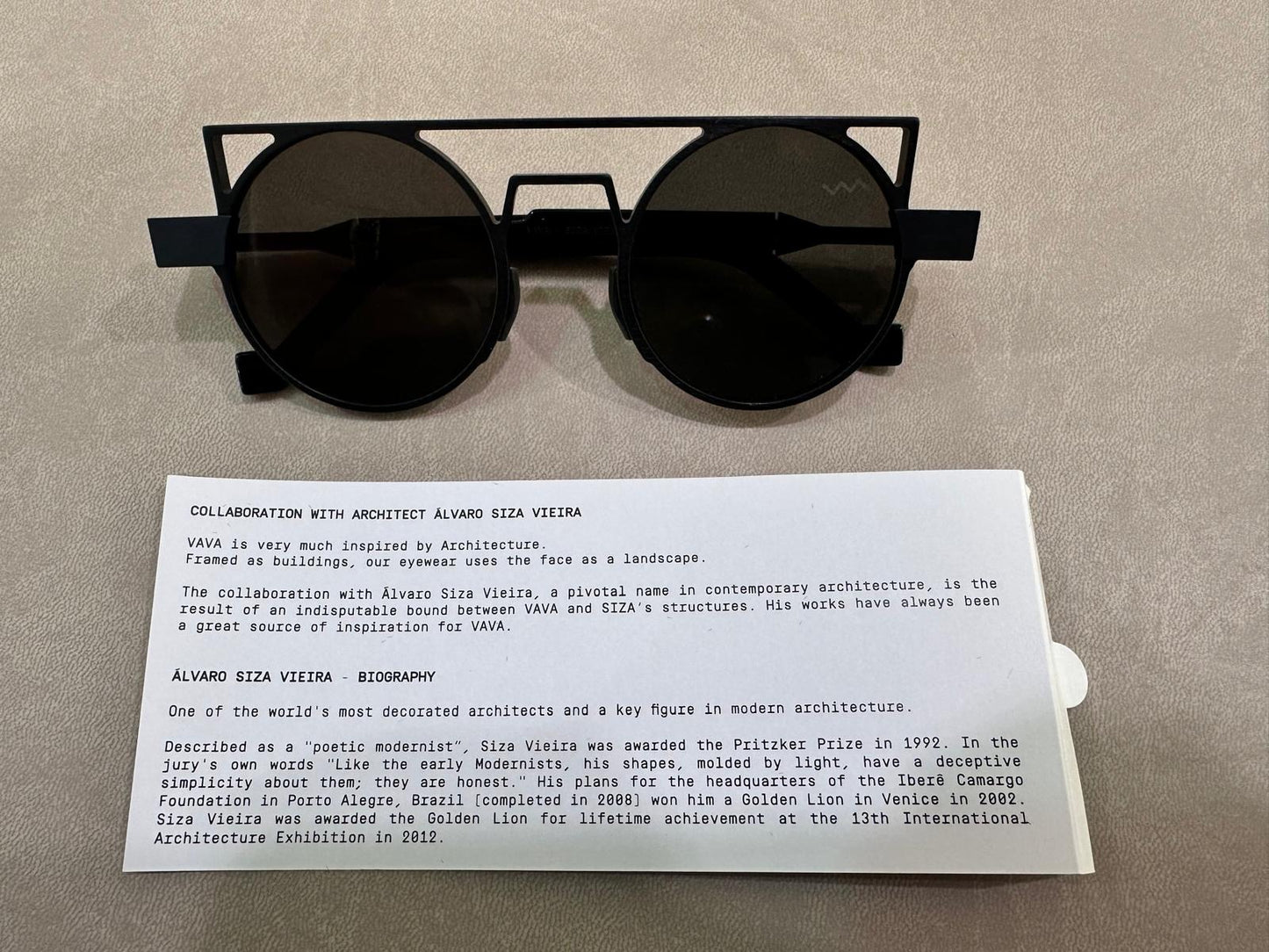 Vava Eyewear CL0007 Siza Vieira - 48/22 - BLACK