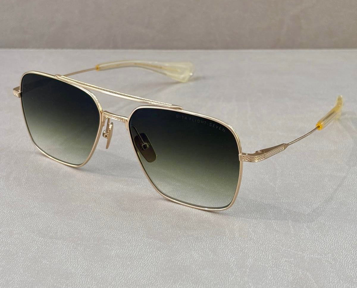 DITA FLIGHT-SEVEN DTS111 - 57/16 - Brushed White Gold