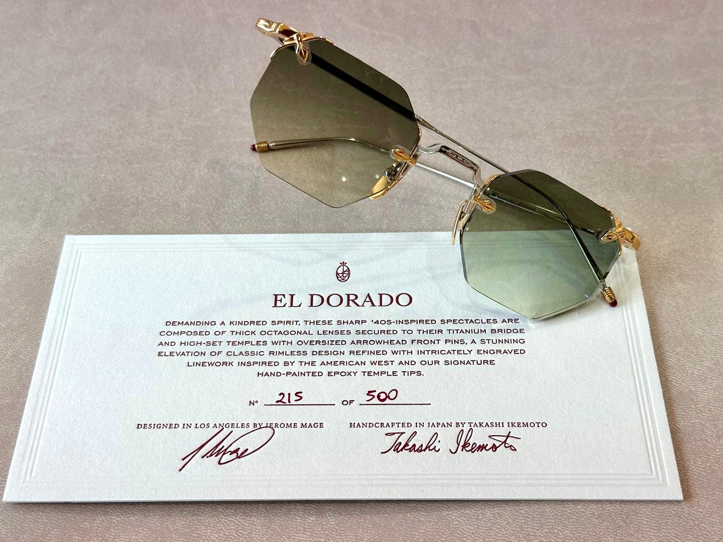 Jacques Marie Mage El Dorado - JMMED - 47/25 - 12S - Electrum