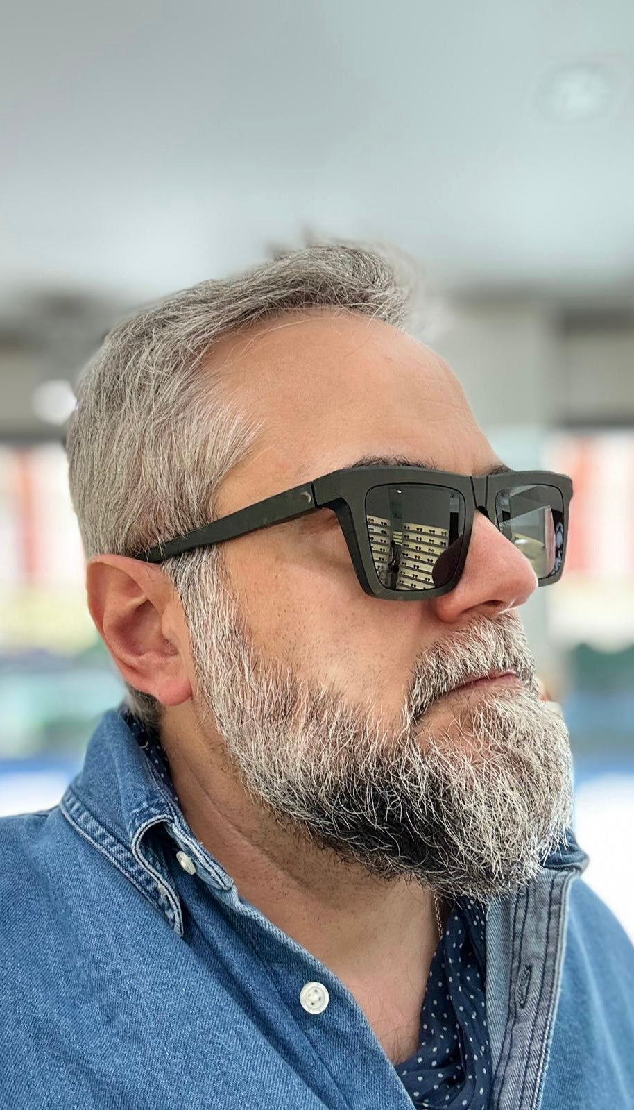 Mykita Acetate Bold LOME - 54/17 - 801 Chilled Raw Black Havana