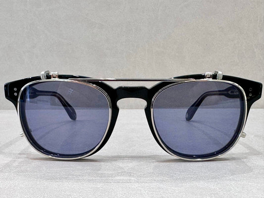 Garrett Leight LANGLEY CLIP - 48/22 - Silver