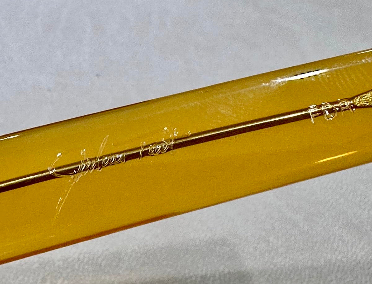 Julius Tart Optical FDR - PL-106S - 46/24 - VTY/Vintage Yellow