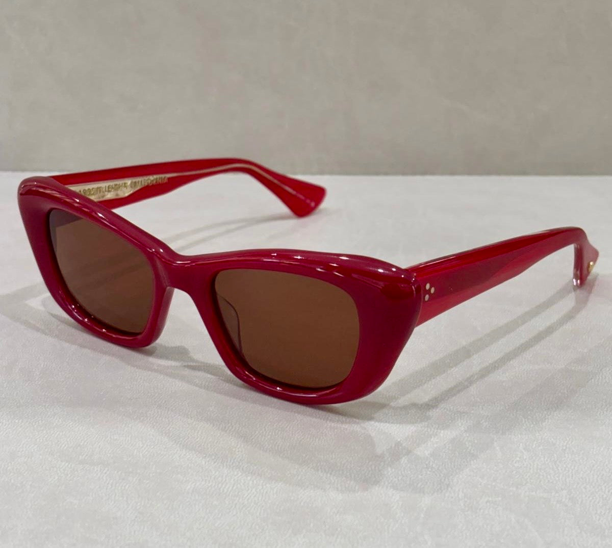 Garrett Leight SIERRA Sun - 47/21 - Amulet Red