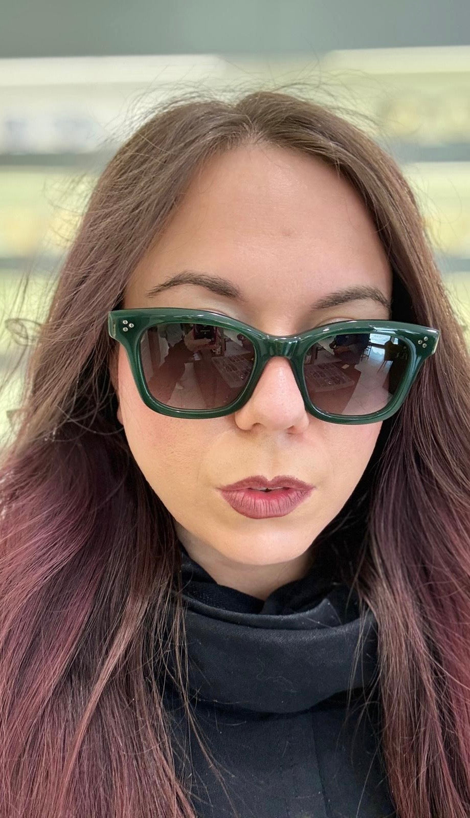 Garrett Leight THOMPSON Sun - 48/22 - Forest