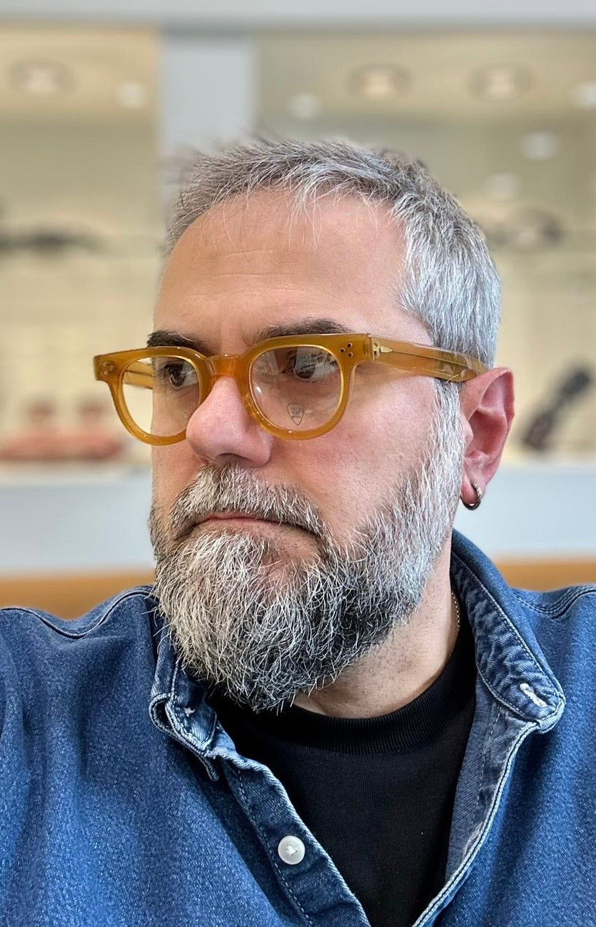 Julius Tart Optical FDR - PL-106S - 46/24 - VTY/Vintage Yellow