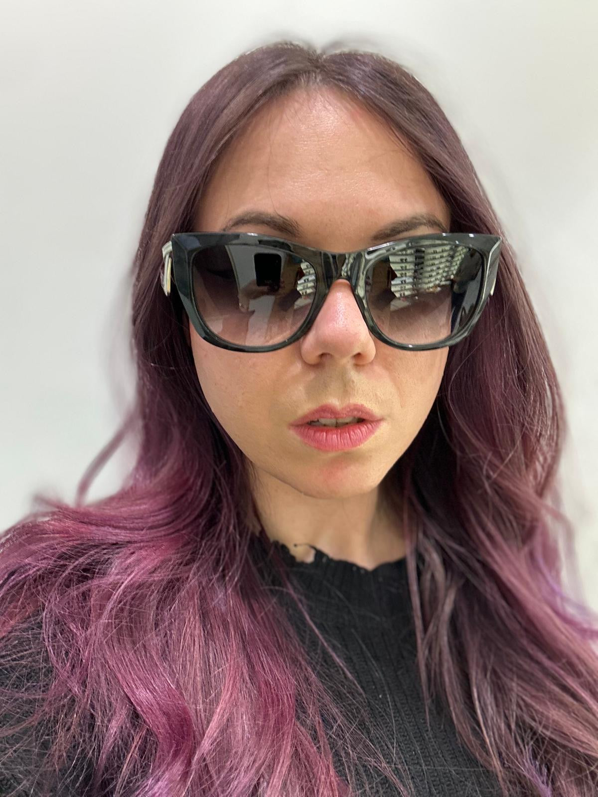 Dita Eyewear ICELUS DTS438-A-02 - 55/21 - Black Pearl/Silver