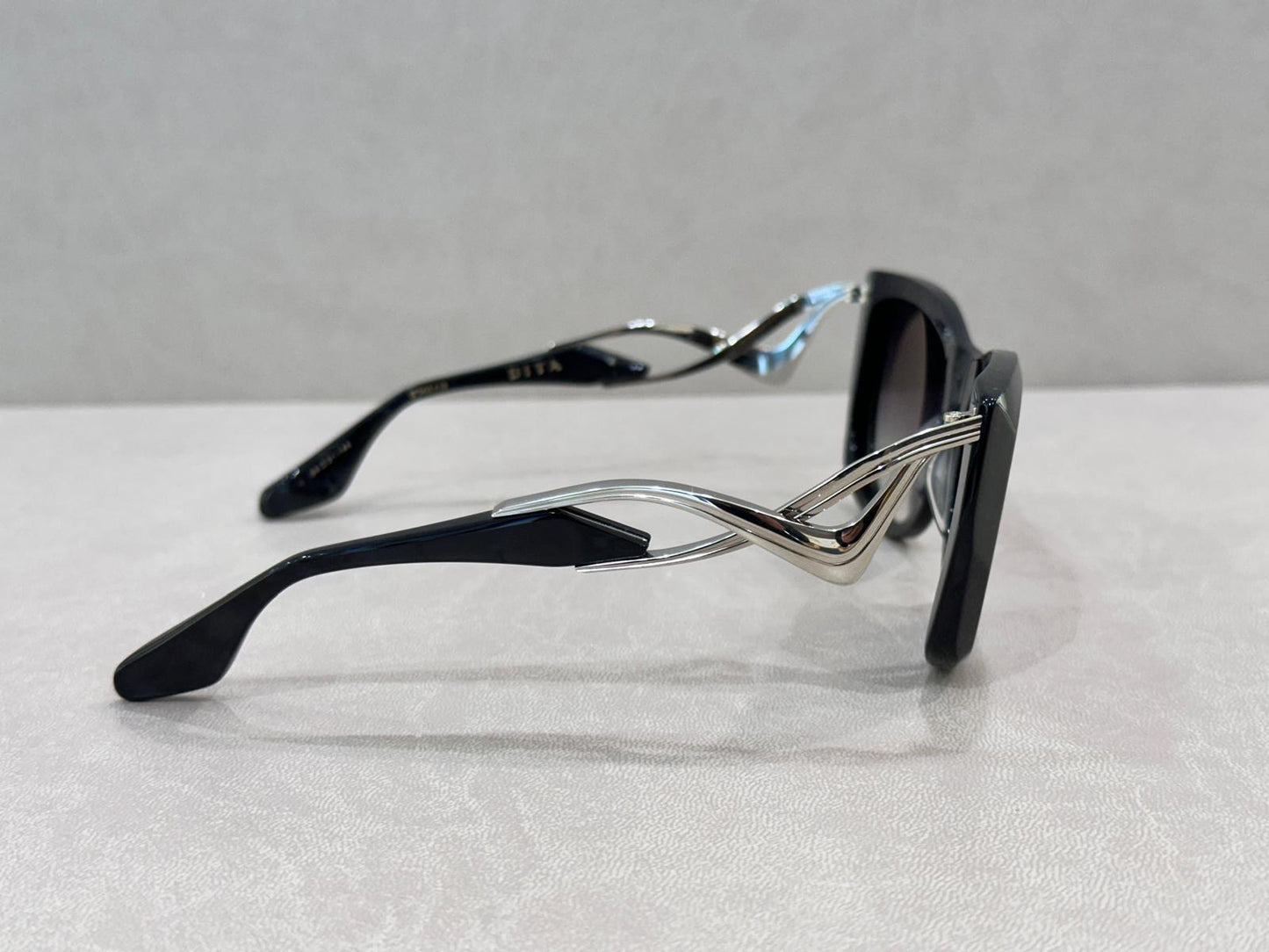 Dita Eyewear ICELUS DTS438-A-02 - 55/21 - Black Pearl/Silver