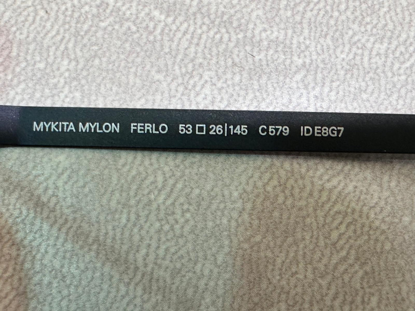 Mykita Mylon Hybrid FERLO - 53/26 - 579 Pitch Black