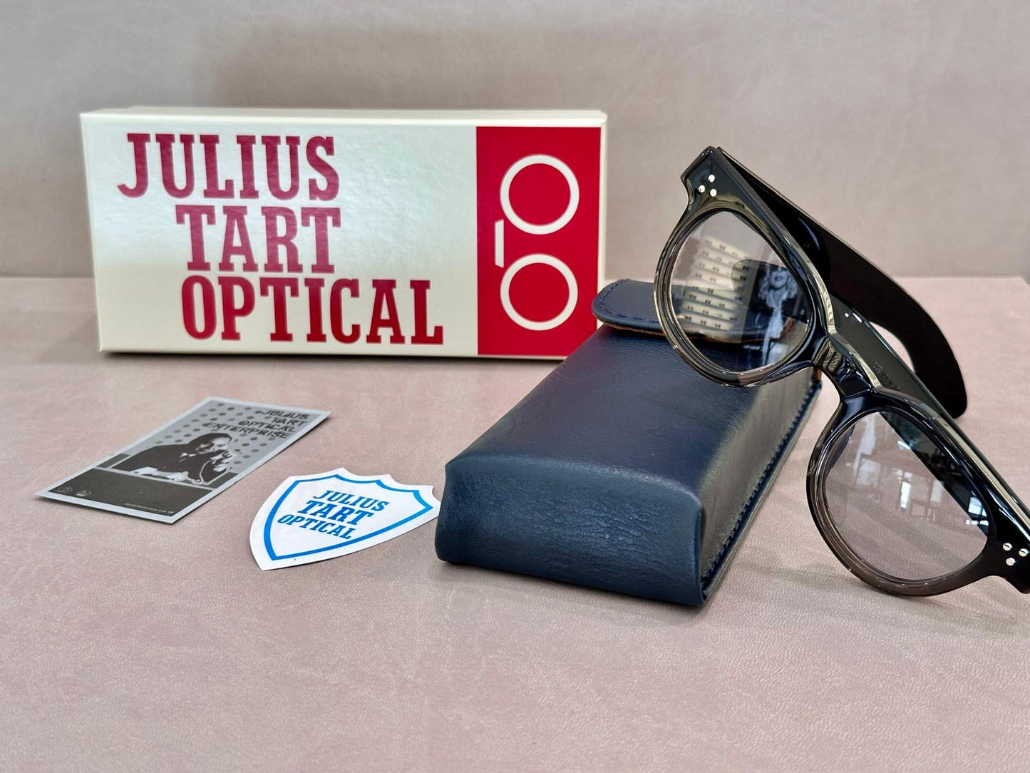 Julius Tart Optical FDR - PL-106Bb - 46/24 - DBF/Dark Black Fade