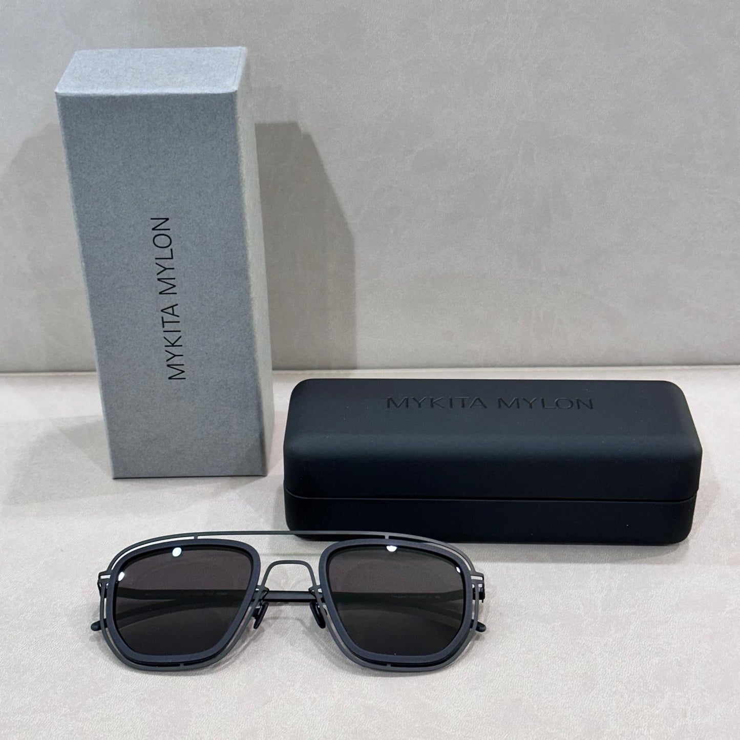 Mykita Mylon Hybrid FERLO - 53/26 - 579 Pitch Black