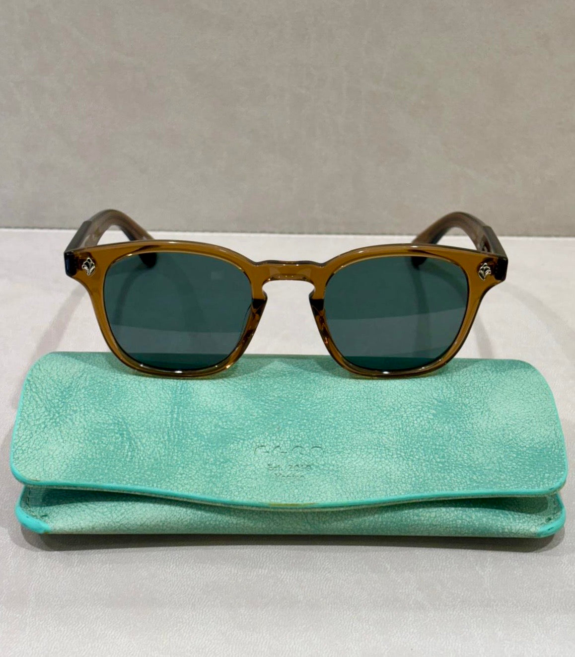 Garrett Leight ACE Sun - 47/23 - Caramel