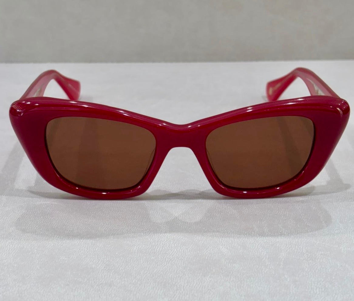 Garrett Leight SIERRA Sun - 47/21 - Amulet Red