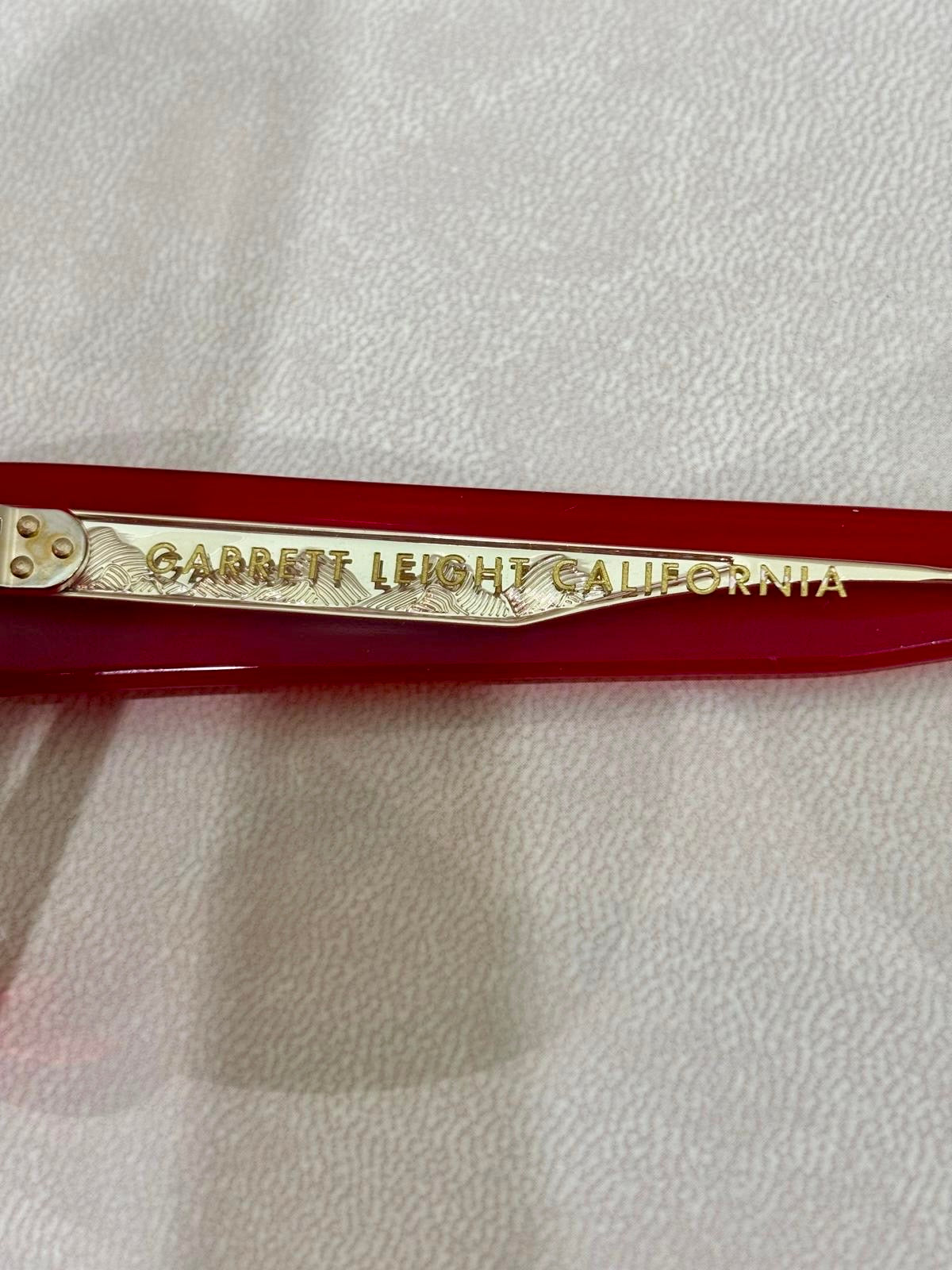 Garrett Leight SIERRA Sun - 47/21 - Amulet Red