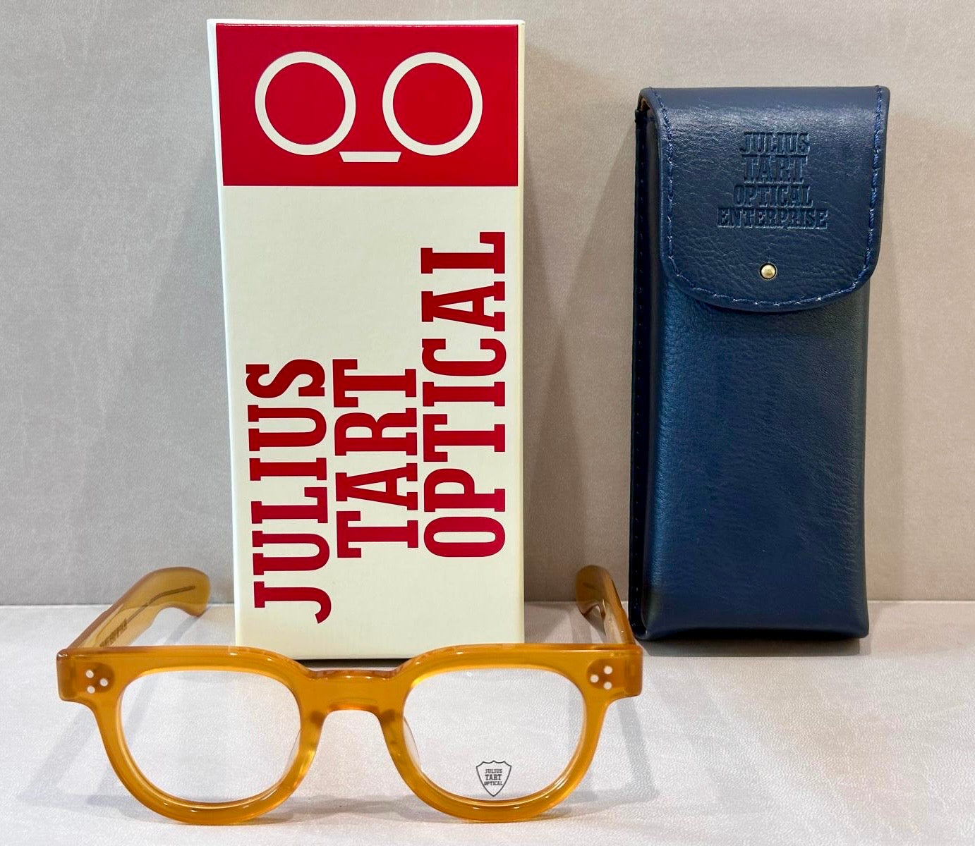 Julius Tart Optical FDR - PL-106S - 46/24 - VTY/Vintage Yellow
