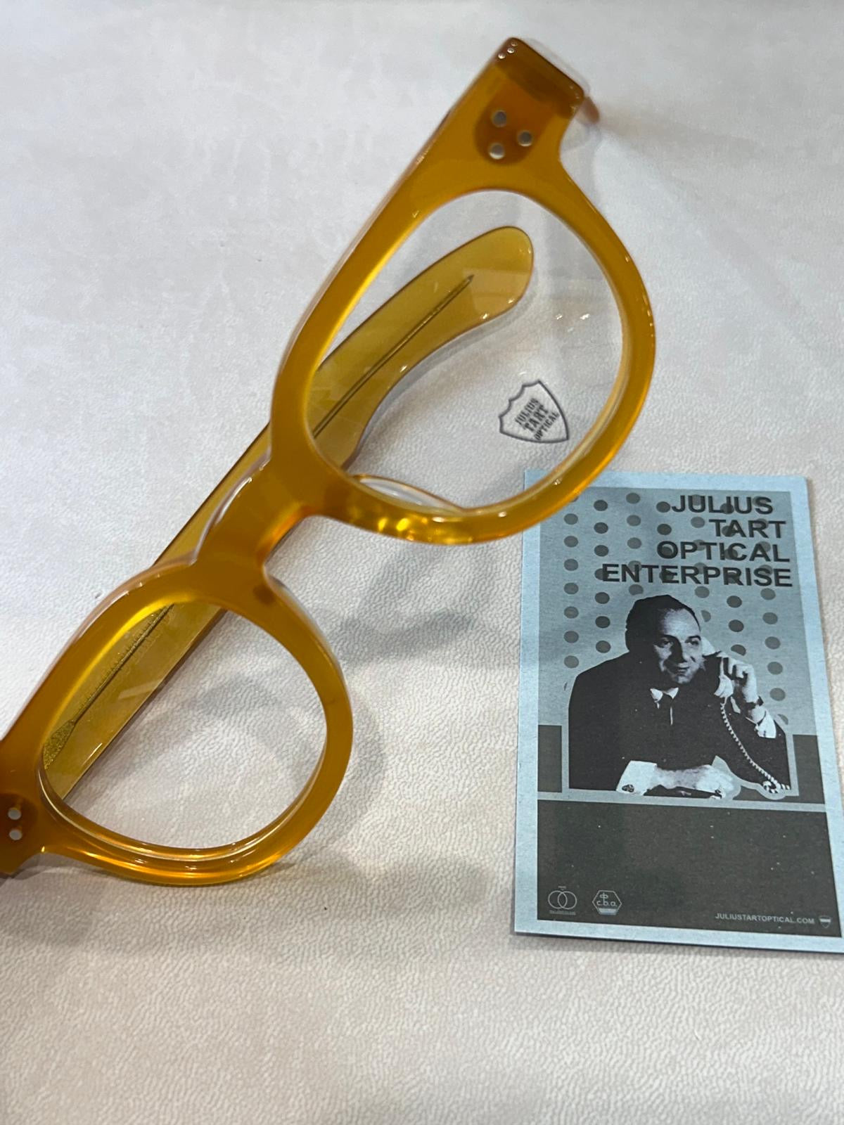 Julius Tart Optical FDR - PL-106S - 46/24 - VTY/Vintage Yellow