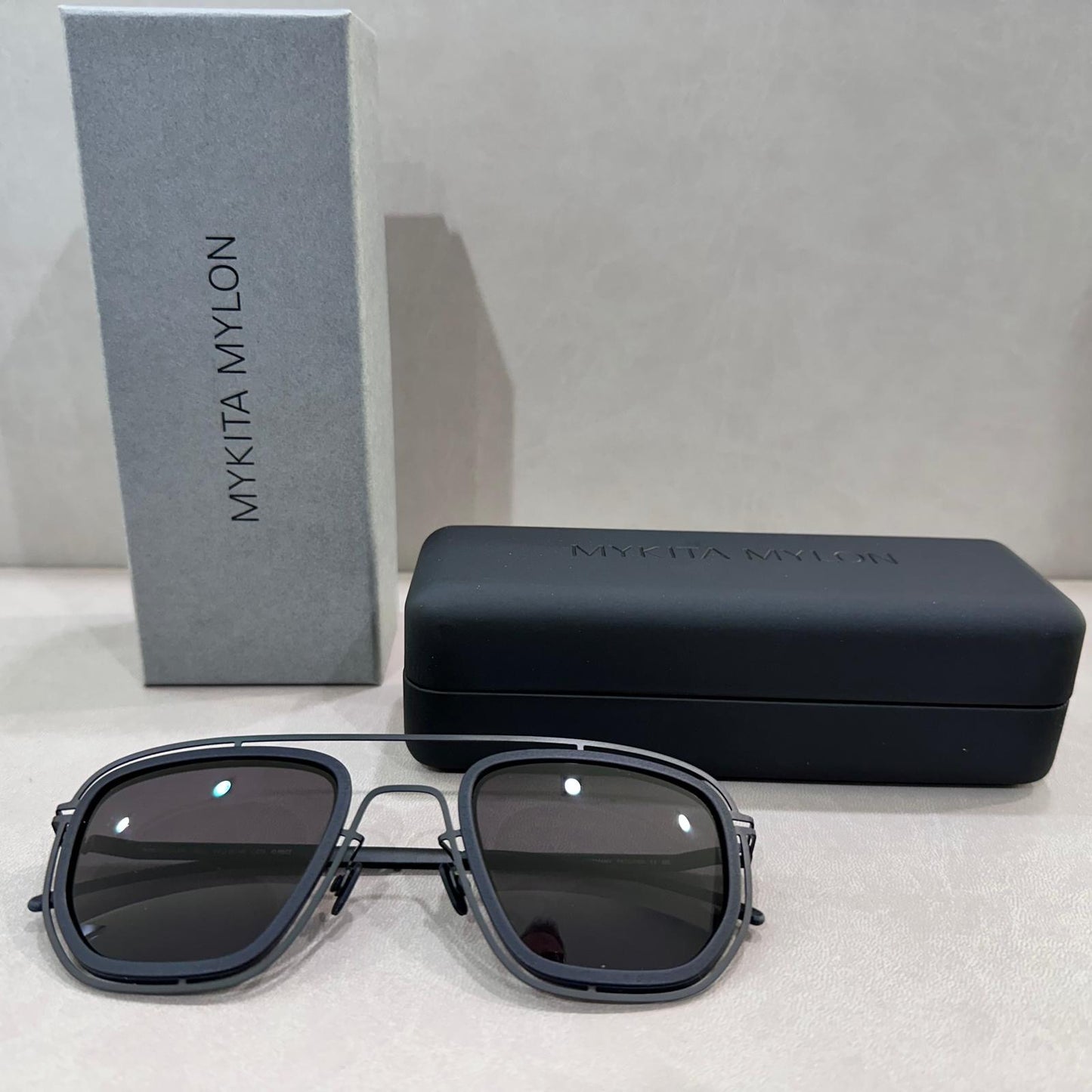 Mykita Mylon Hybrid FERLO - 53/26 - 579 Pitch Black