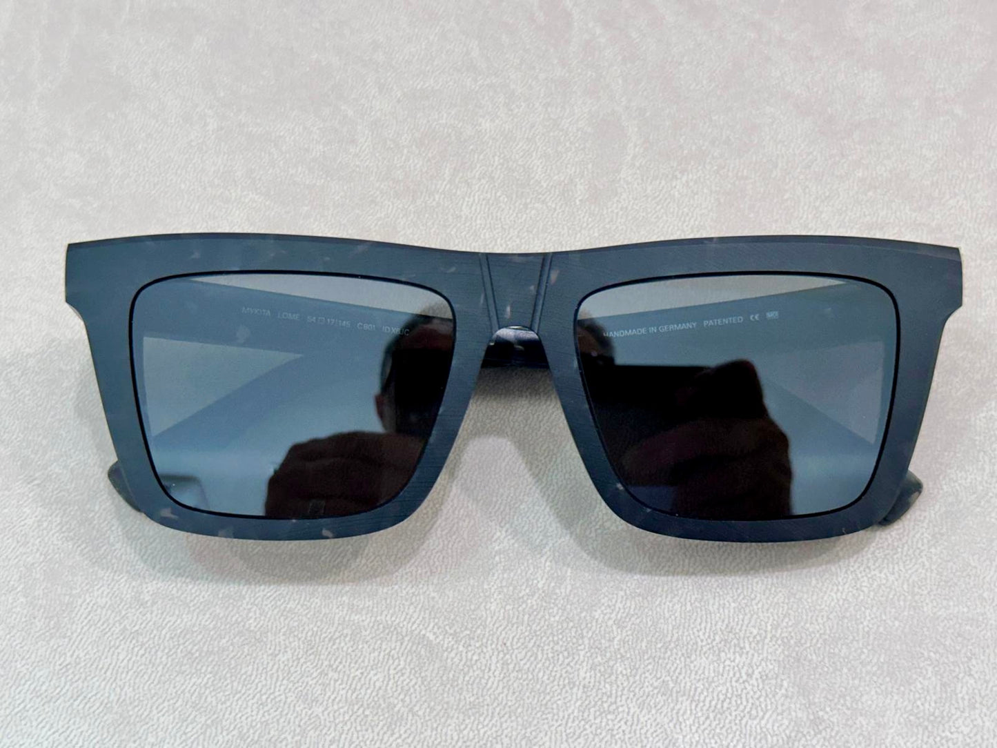 Mykita Acetate Bold LOME - 54/17 - 801 Chilled Raw Black Havana