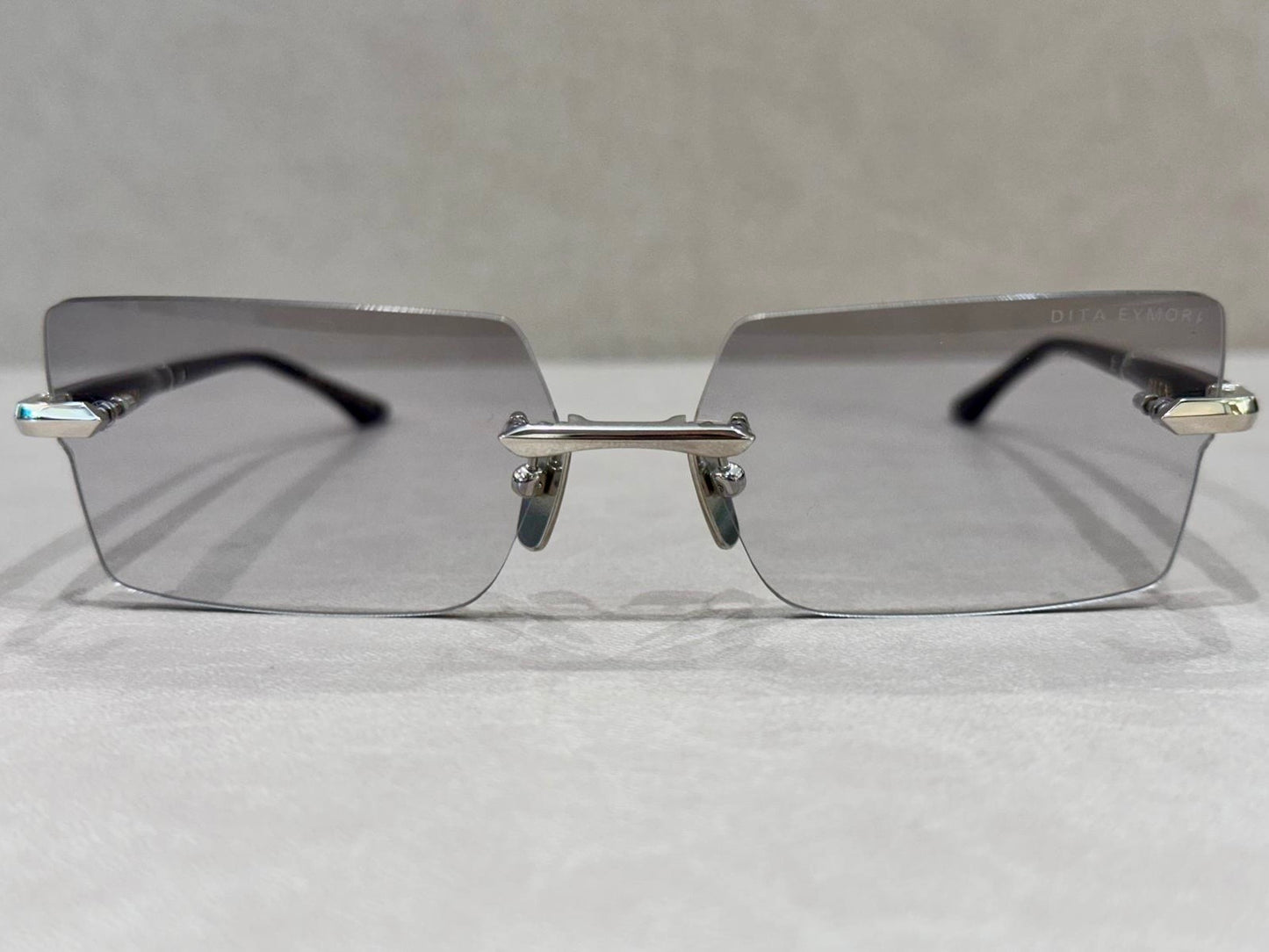 DITA EYMORI DTX462-A-03 - 57/15 - Silver Ink/Swirl Black