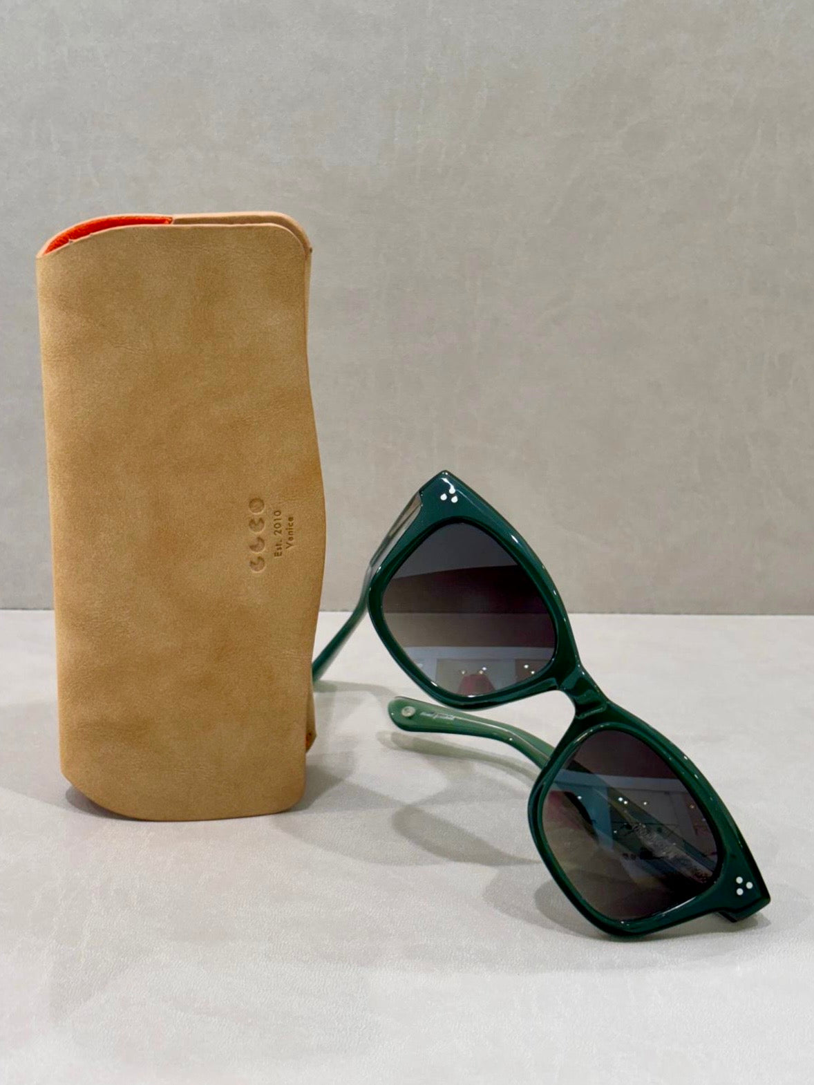 Garrett Leight THOMPSON Sun - 48/22 - Forest