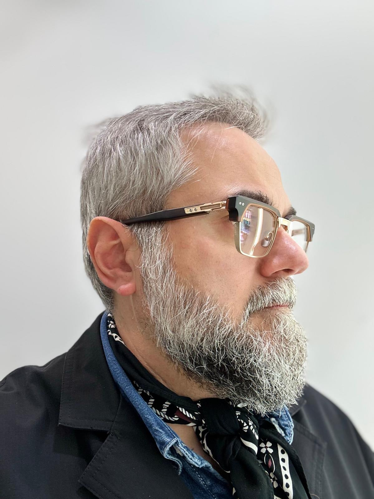 DITA STATESMAN Seven DTX443-A - 55/19 - 02 Matte Root Beer/Antique White Gold