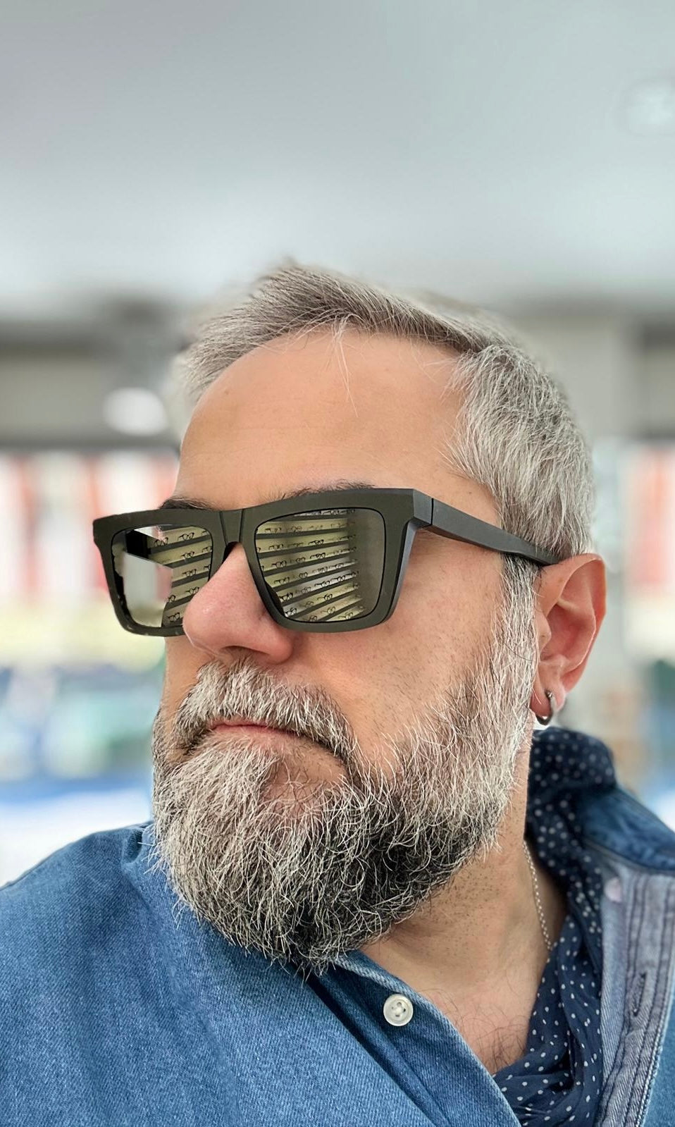 Mykita Acetate Bold LOME - 54/17 - 801 Chilled Raw Black Havana