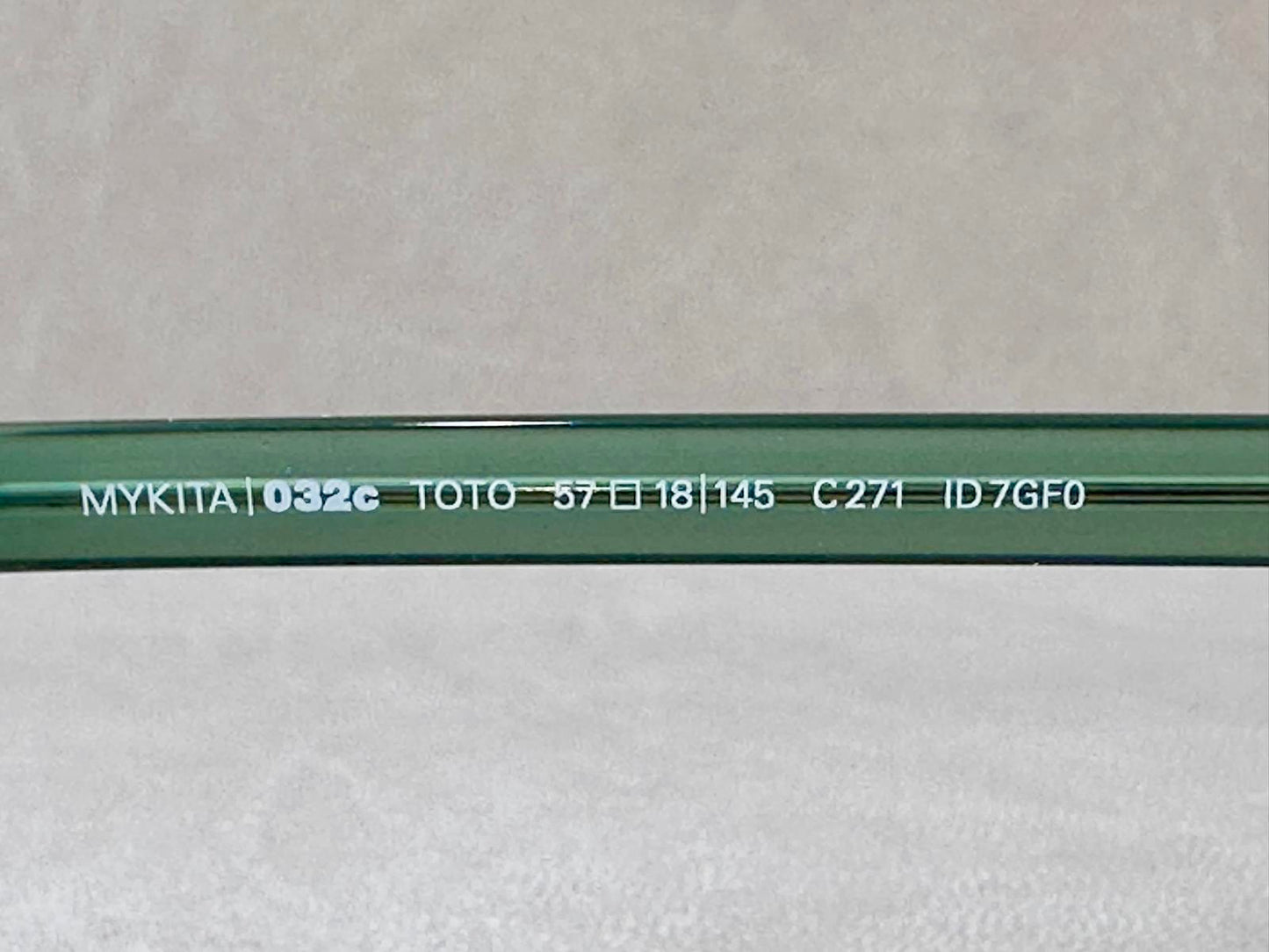 Mykita / 032c TOTO - 57/18 - 271 Misty Green