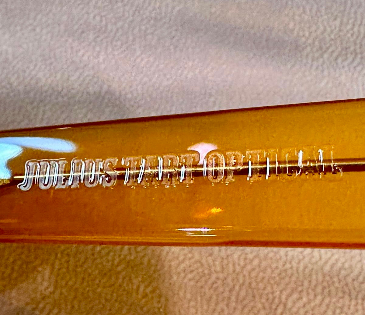 Julius Tart Optical FDR - PL-106S - 46/24 - VTY/Vintage Yellow