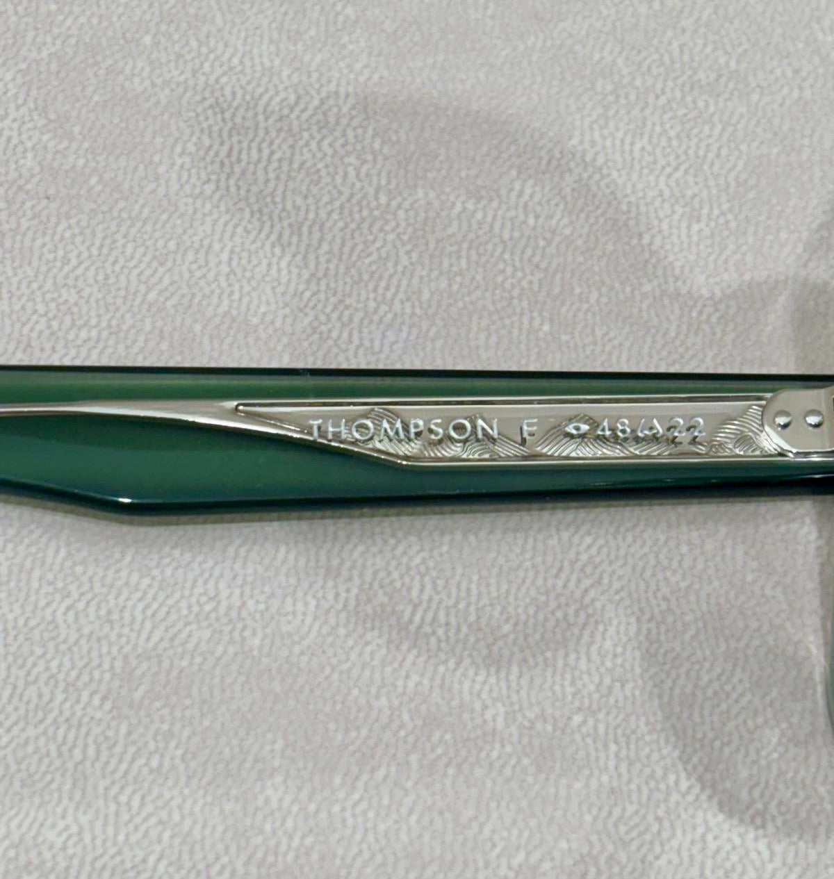 Garrett Leight THOMPSON Sun - 48/22 - Forest