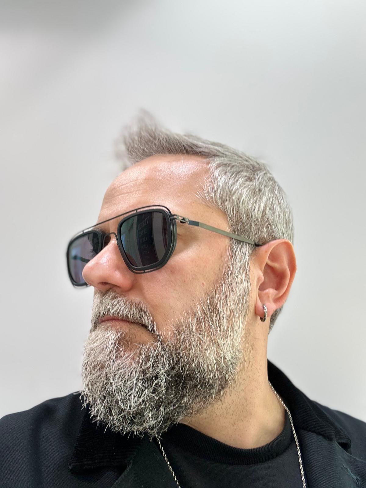 Mykita Mylon Hybrid FERLO - 53/26 - 579 Pitch Black