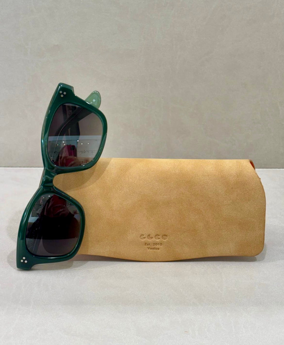 Garrett Leight THOMPSON Sun - 48/22 - Forest