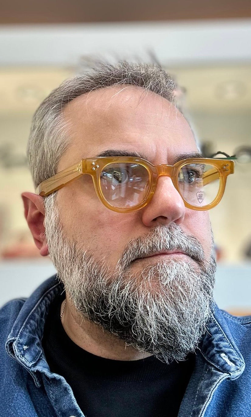 Julius Tart Optical FDR - PL-106S - 46/24 - VTY/Vintage Yellow