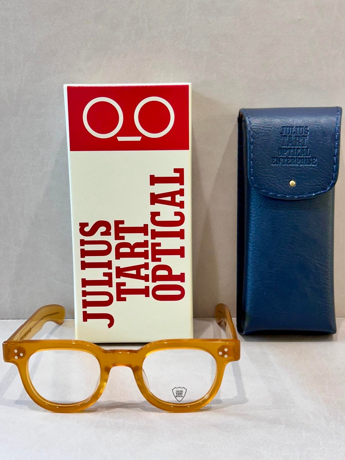 Julius Tart Optical FDR - PL-106S - 46/24 - VTY/Vintage Yellow