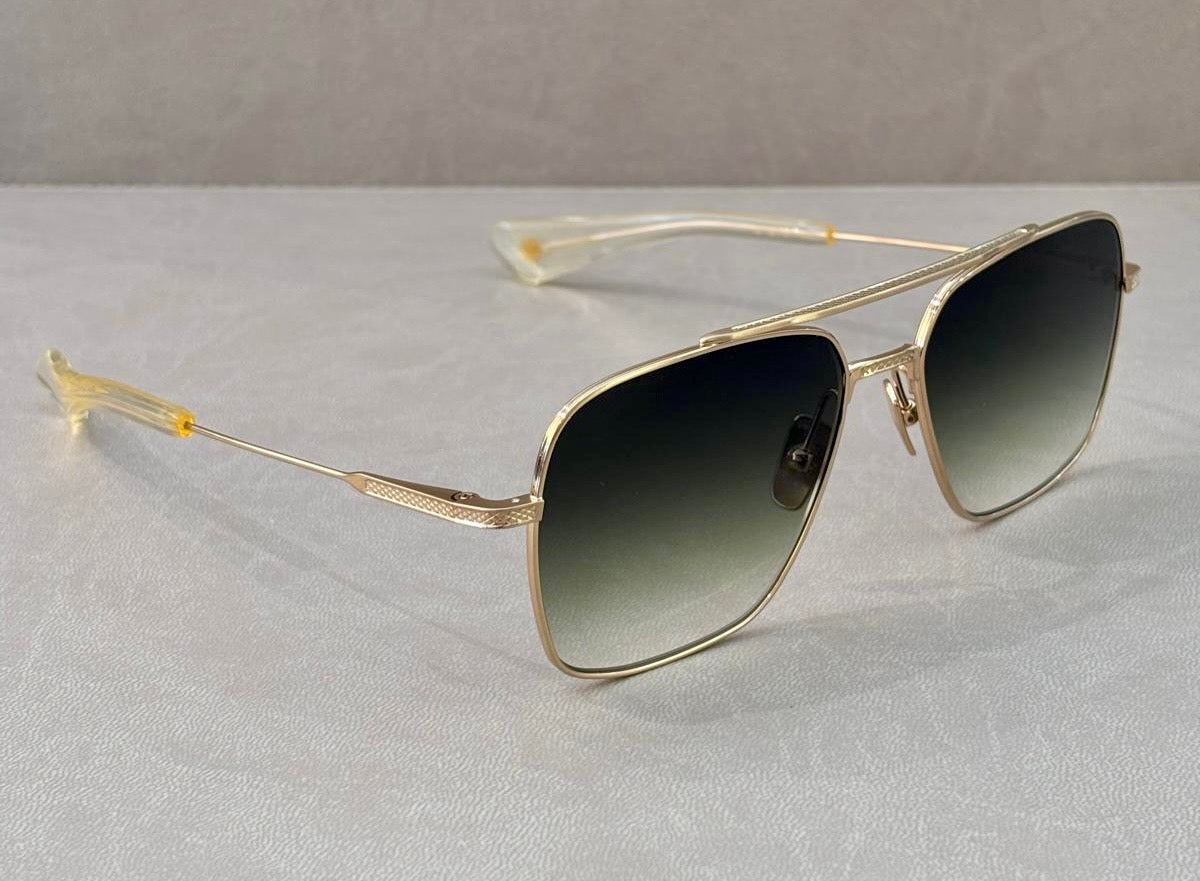 DITA FLIGHT-SEVEN DTS111 - 57/16 - Brushed White Gold