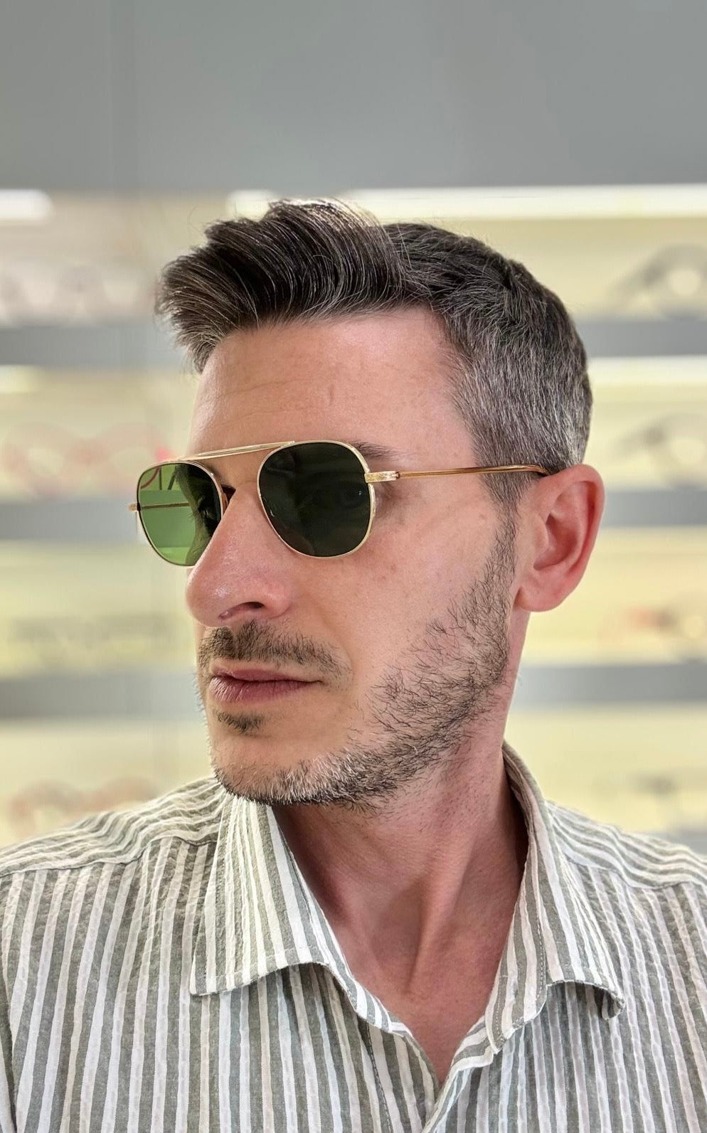 Garrett Leight VAN BUREN II Sun - 49/20 - G-SAPT