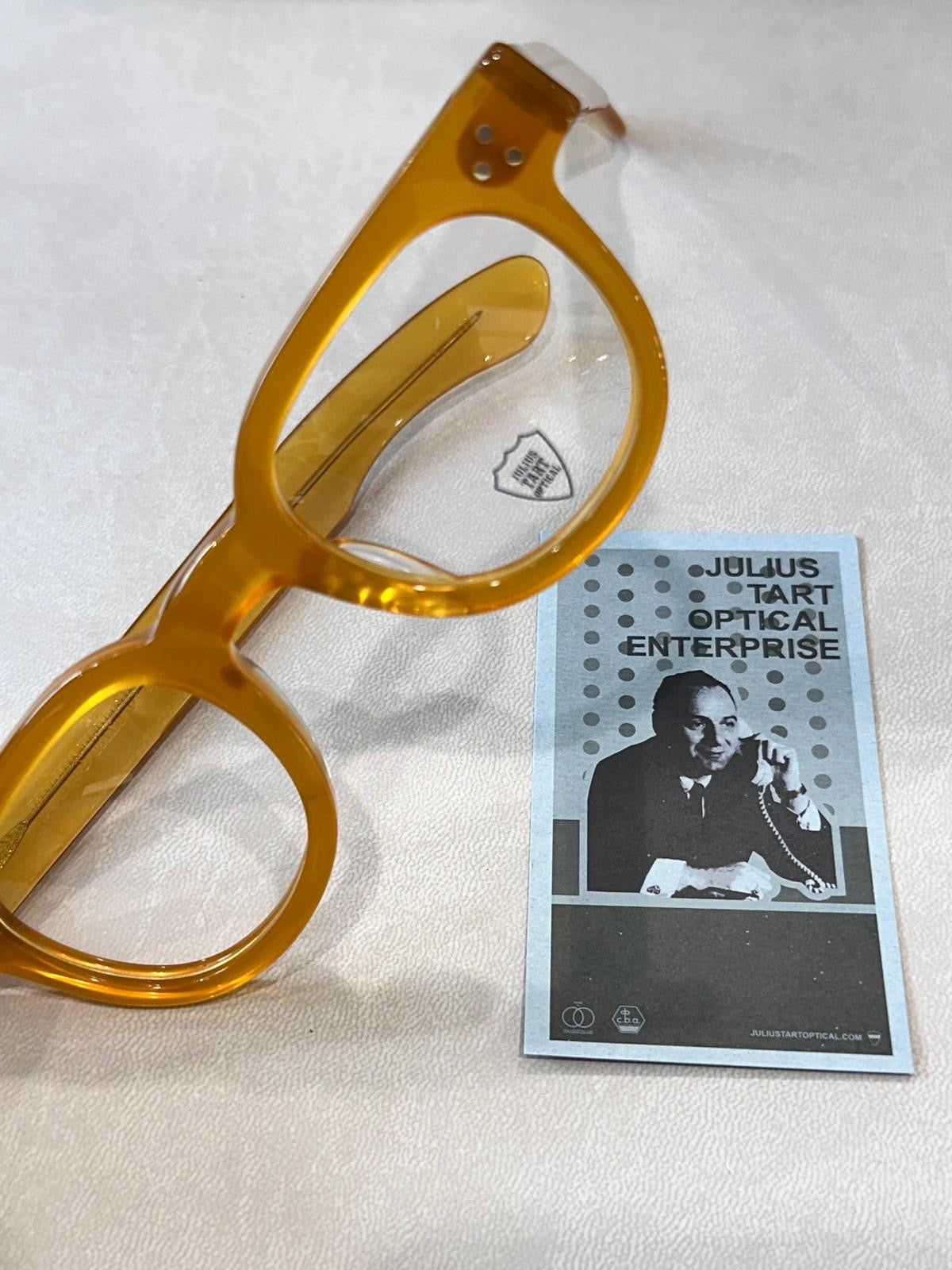 Julius Tart Optical FDR - PL-106S - 46/24 - VTY/Vintage Yellow