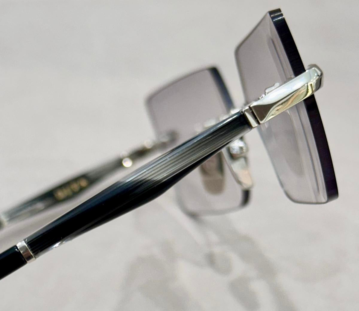 DITA EYMORI DTX462-A-03 - 57/15 - Silver Ink/Swirl Black