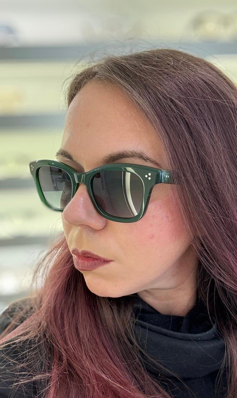 Garrett Leight THOMPSON Sun - 48/22 - Forest