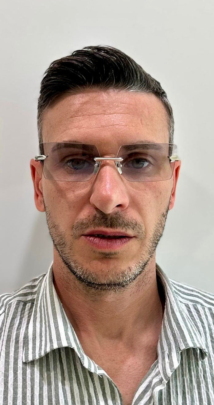 DITA EYMORI DTX462-A-03 - 57/15 - Silver Ink/Swirl Black