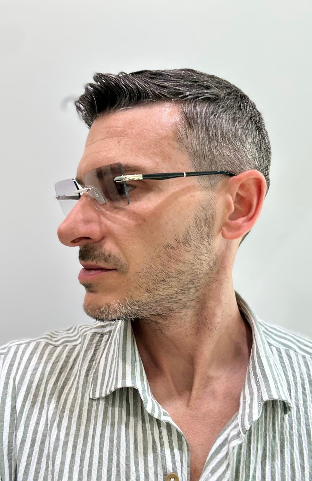 DITA EYMORI DTX462-A-03 - 57/15 - Silver Ink/Swirl Black