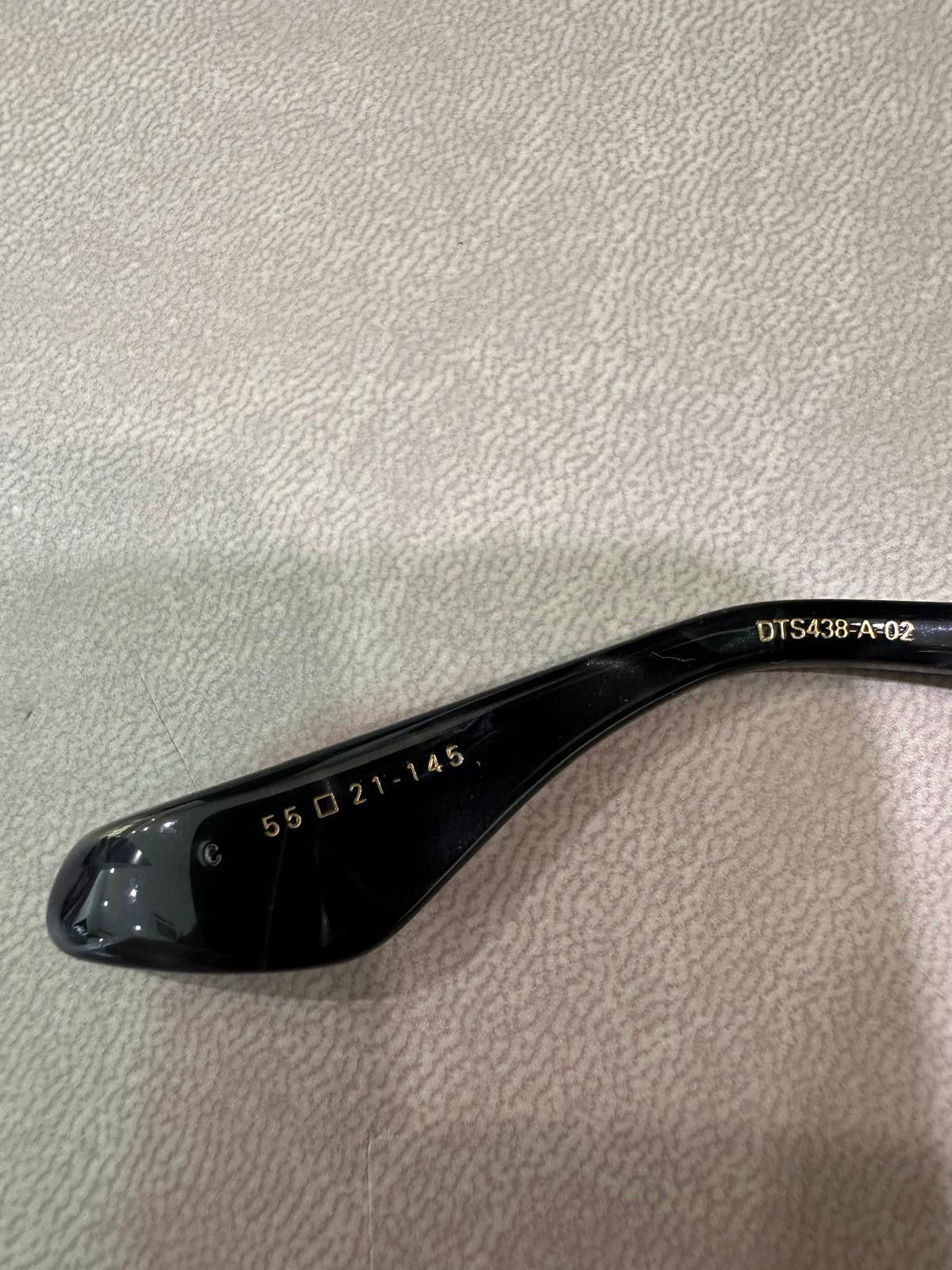 Dita Eyewear ICELUS DTS438-A-02 - 55/21 - Black Pearl/Silver