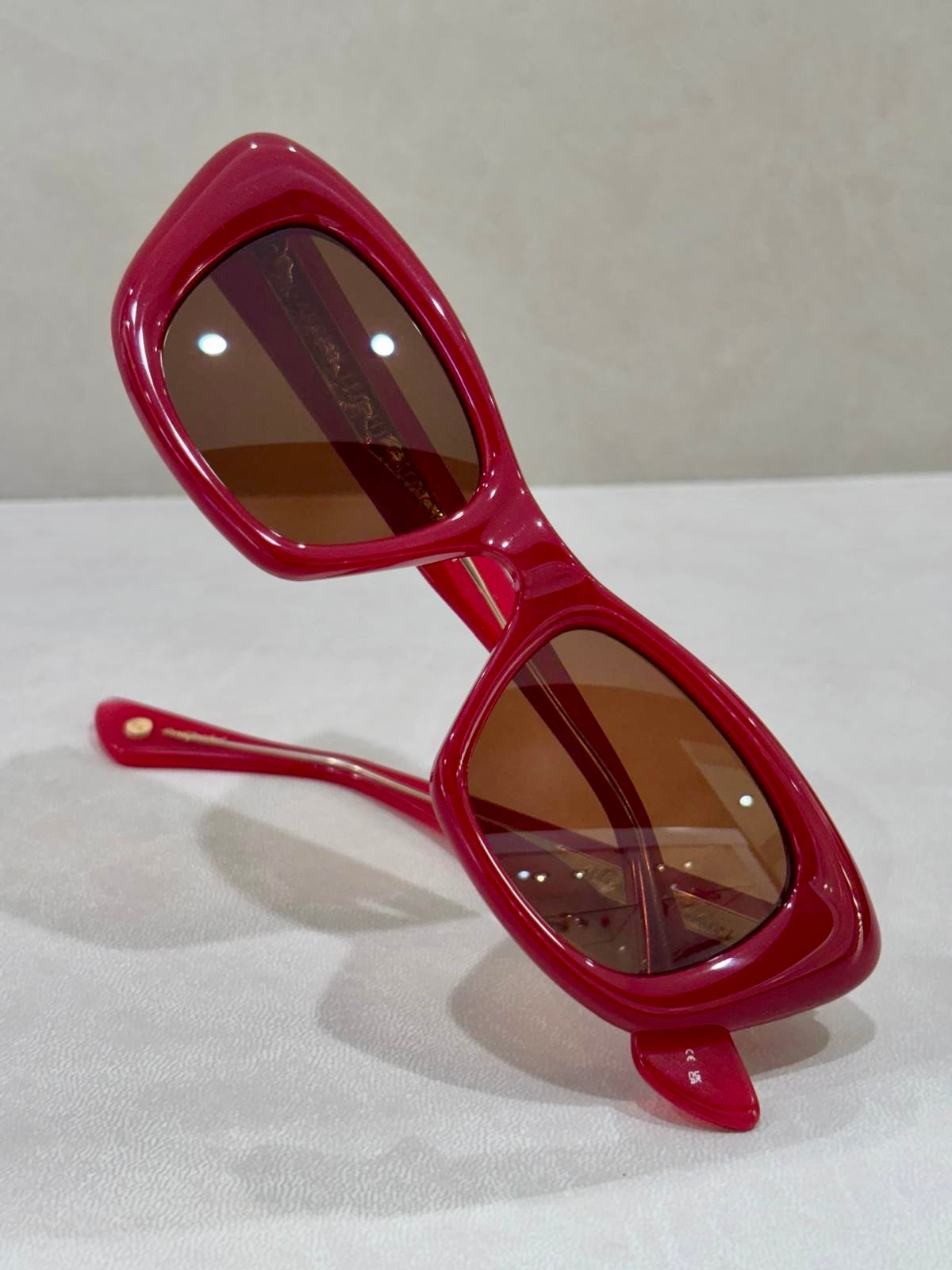 Garrett Leight SIERRA Sun - 47/21 - Amulet Red