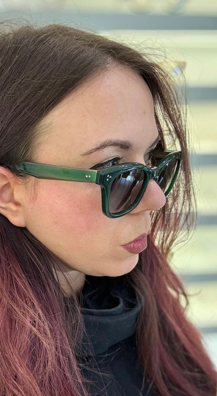 Garrett Leight THOMPSON Sun - 48/22 - Forest