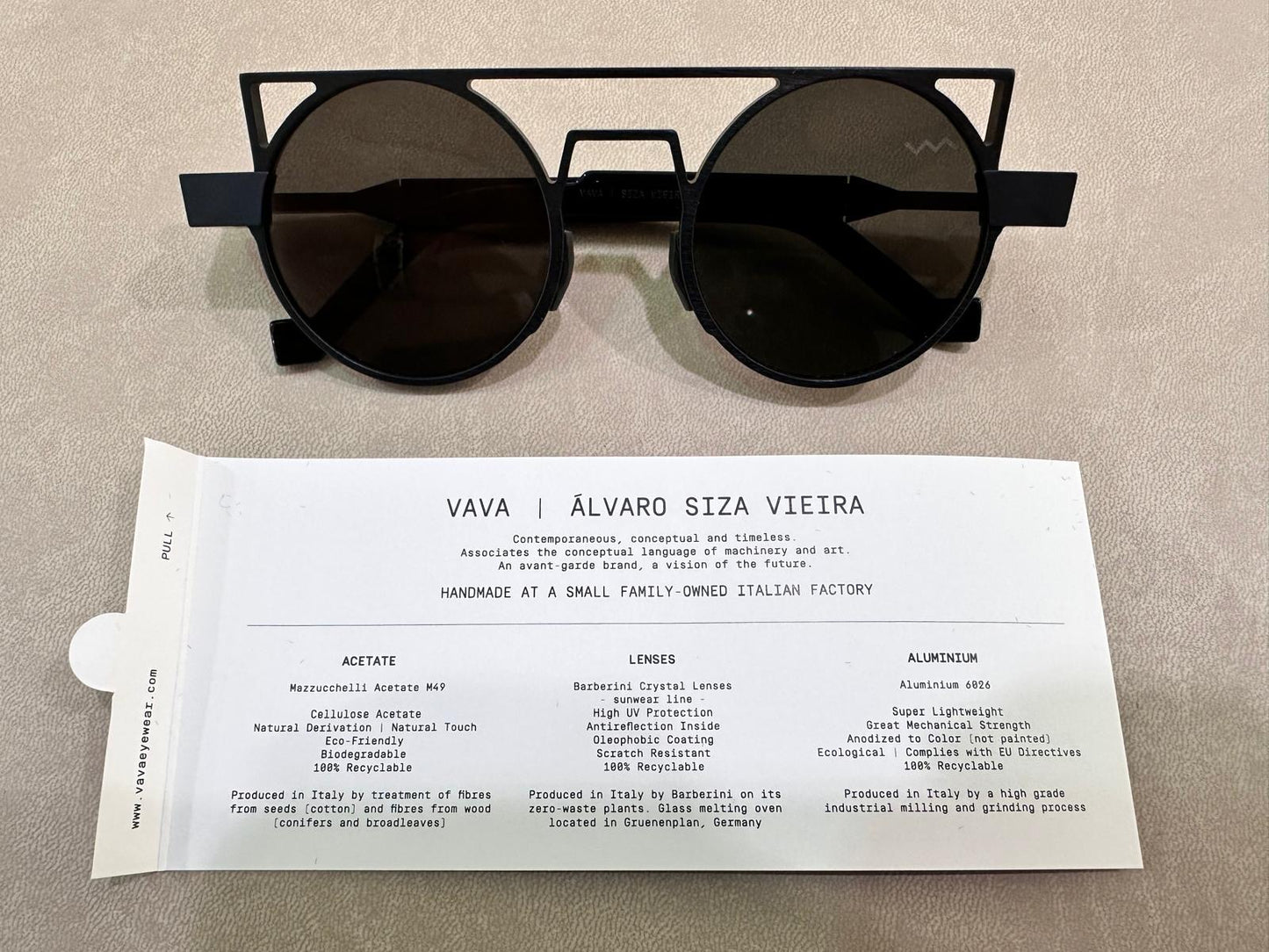 Vava Eyewear CL0007 Siza Vieira - 48/22 - BLACK