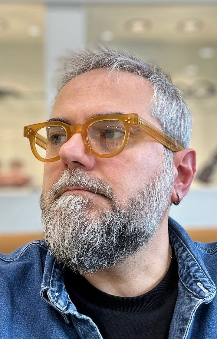 Julius Tart Optical FDR - PL-106S - 46/24 - VTY/Vintage Yellow