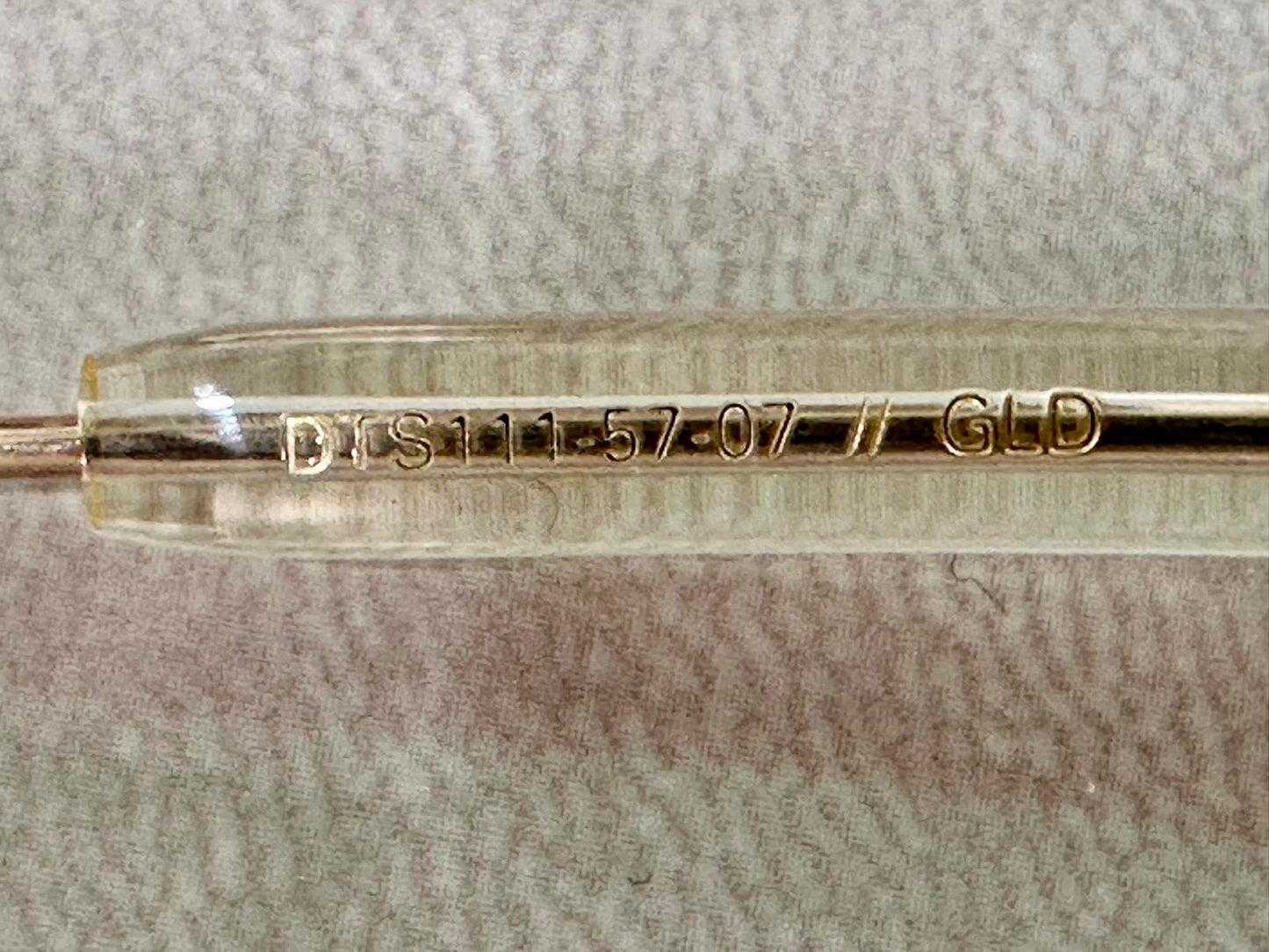 DITA FLIGHT-SEVEN DTS111 - 57/16 - Brushed White Gold