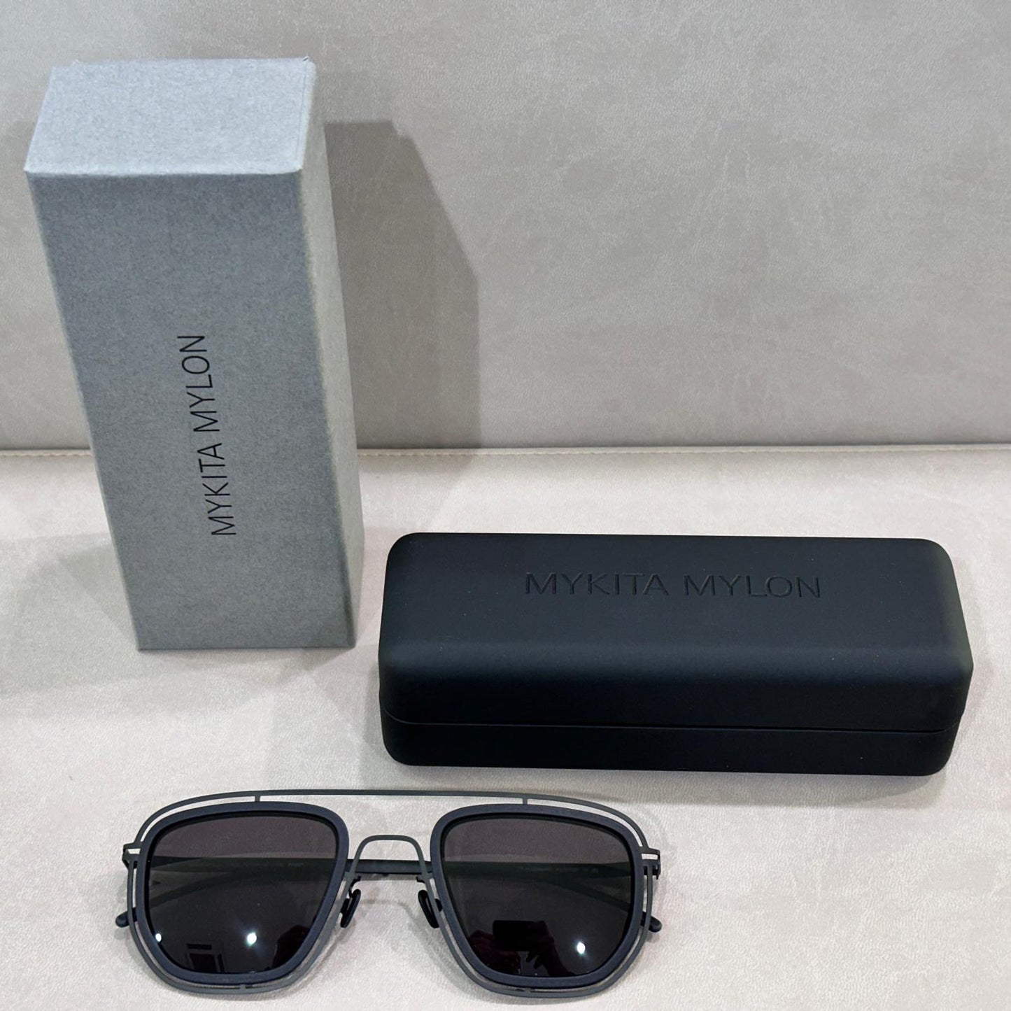 Mykita Mylon Hybrid FERLO - 53/26 - 579 Pitch Black