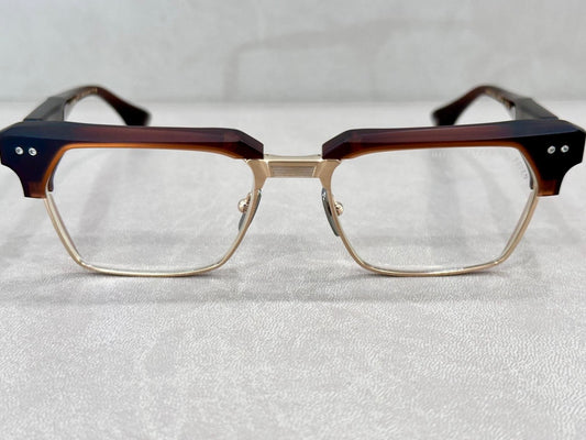 DITA STATESMAN Seven DTX443-A - 55/19 - 02 Matte Root Beer/Antique White Gold