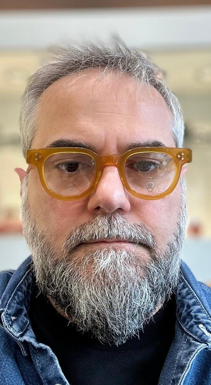 Julius Tart Optical FDR - PL-106S - 46/24 - VTY/Vintage Yellow